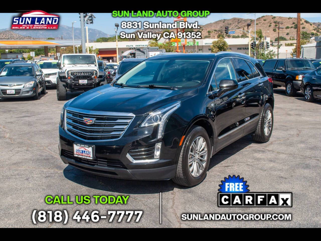 Black 2017 Cadillac XT5 Luxury Luxury 4dr SUV 1