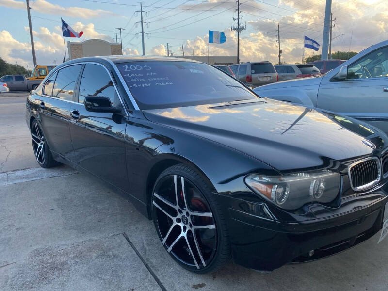 2003 BMW 7 Series for sale at Buy-Fast Autos in Houston TX