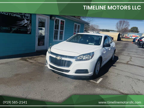 2014 Chevrolet Malibu for sale at Timeline Motors LLC in Clayton NC