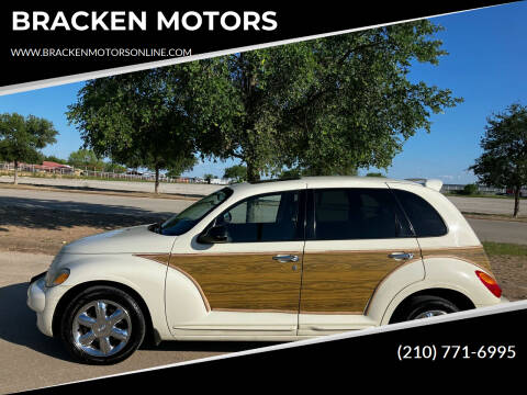 2004 Chrysler PT Cruiser for sale at BRACKEN MOTORS in San Antonio TX