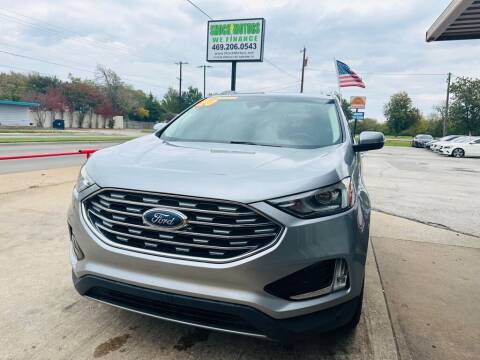 2020 Ford Edge for sale at Shock Motors in Garland TX