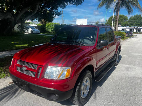 2002 Ford Explorer Sport Trac for sale at L G AUTO SALES in Boynton Beach FL