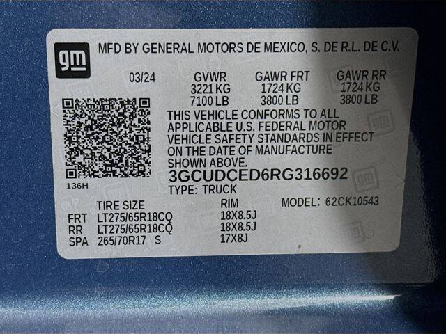 2024 Chevrolet Silverado 1500