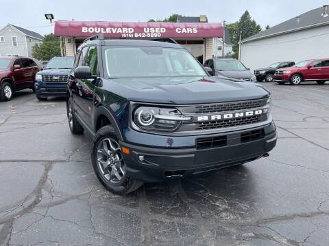 2021 Ford Bronco Sport for sale at Boulevard Used Cars in Grand Haven MI