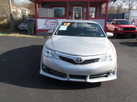 2013 Toyota Camry for sale at 4Auto Sales, Inc. in Fredericksburg VA