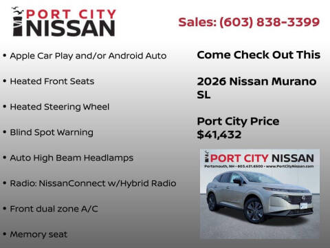 2026 Nissan Murano SL