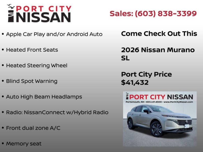 2026 Nissan Murano SL