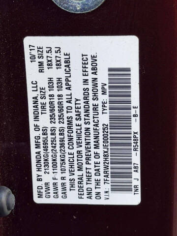 2018 Honda CR-V EX-L