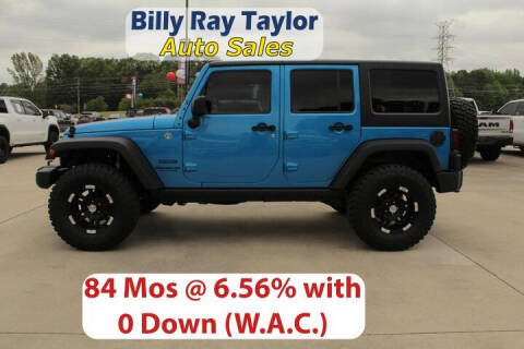 2015 Jeep Wrangler Unlimited for sale at Billy Ray Taylor Auto Sales in Cullman AL