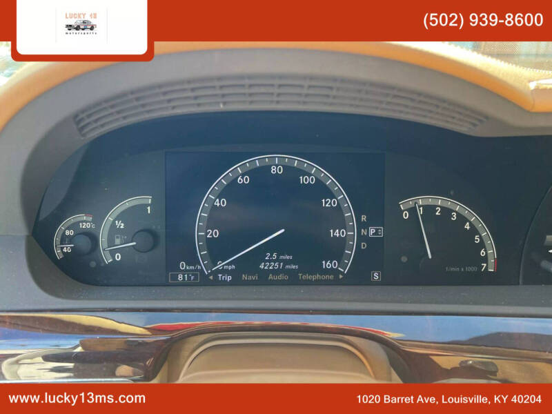 2007 Mercedes-Benz S-Class S 550