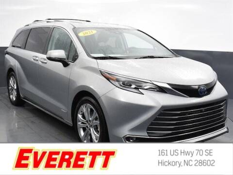2021 Toyota Sienna for sale at Everett Chevrolet Buick GMC in Hickory NC