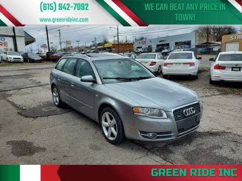 2007 Audi A4 for sale at Green Ride Inc in Nashville TN