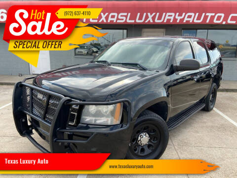 2010 Chevrolet Tahoe for sale at Texas Luxury Auto in Cedar Hill TX
