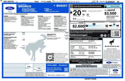 2025 Ford Bronco Big Bend