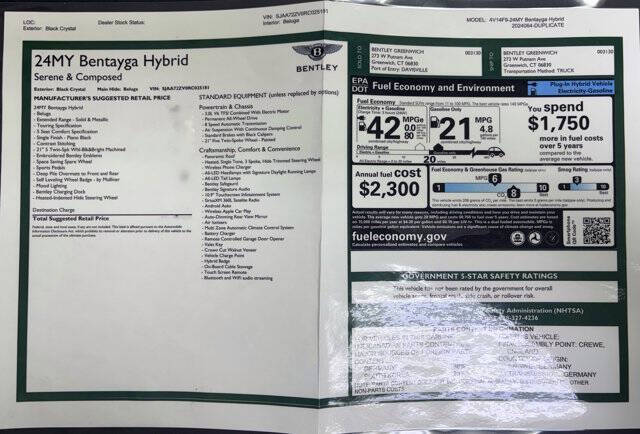 2024 Bentley Bentayga Hybrid