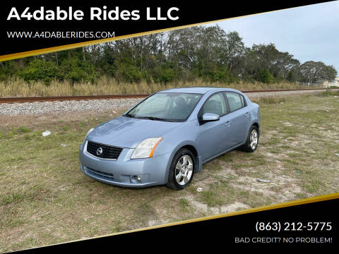 2009 Nissan Sentra for sale at A4dable Rides LLC in Haines City FL