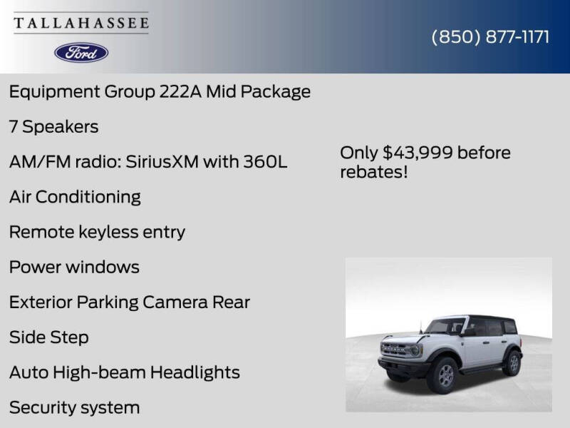 2025 Ford Bronco Big Bend