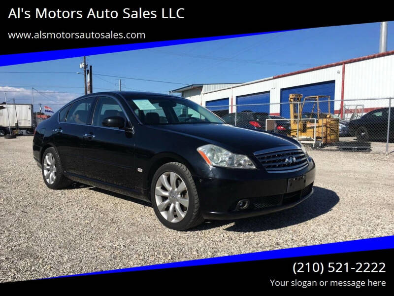 2006 Infiniti M35 for sale at Al's Motors Auto Sales LLC in San Antonio TX