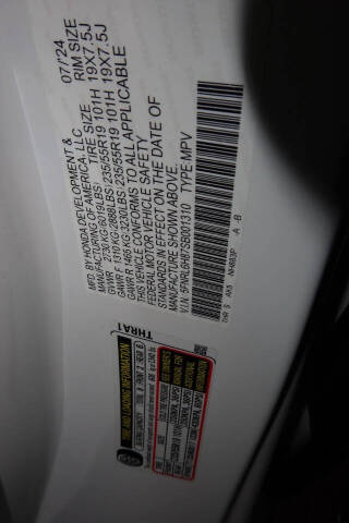 2025 Honda Odyssey Touring