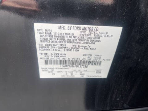2015 Ford Taurus Limited