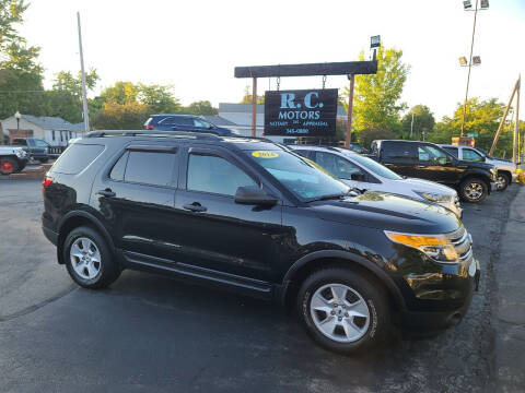 2014 Ford Explorer for sale at R C Motors in Lunenburg MA