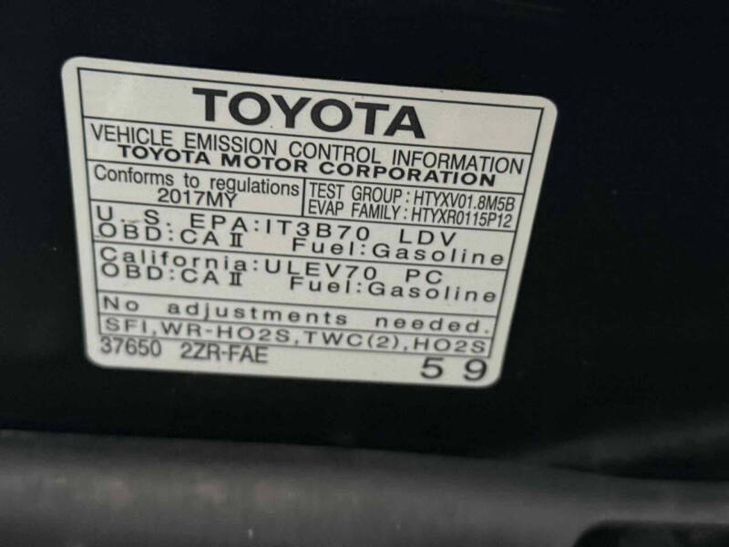 2017 Toyota Corolla iM