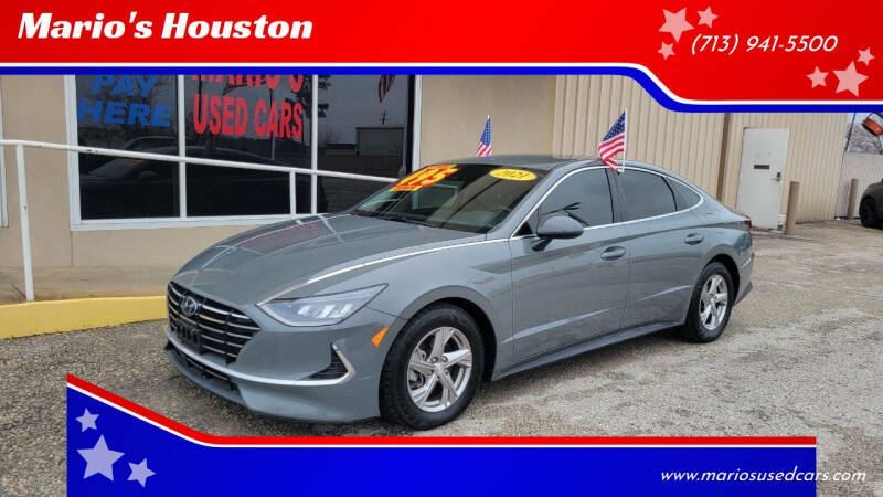 2021 Hyundai Sonata for sale at Mario's Houston in Houston TX