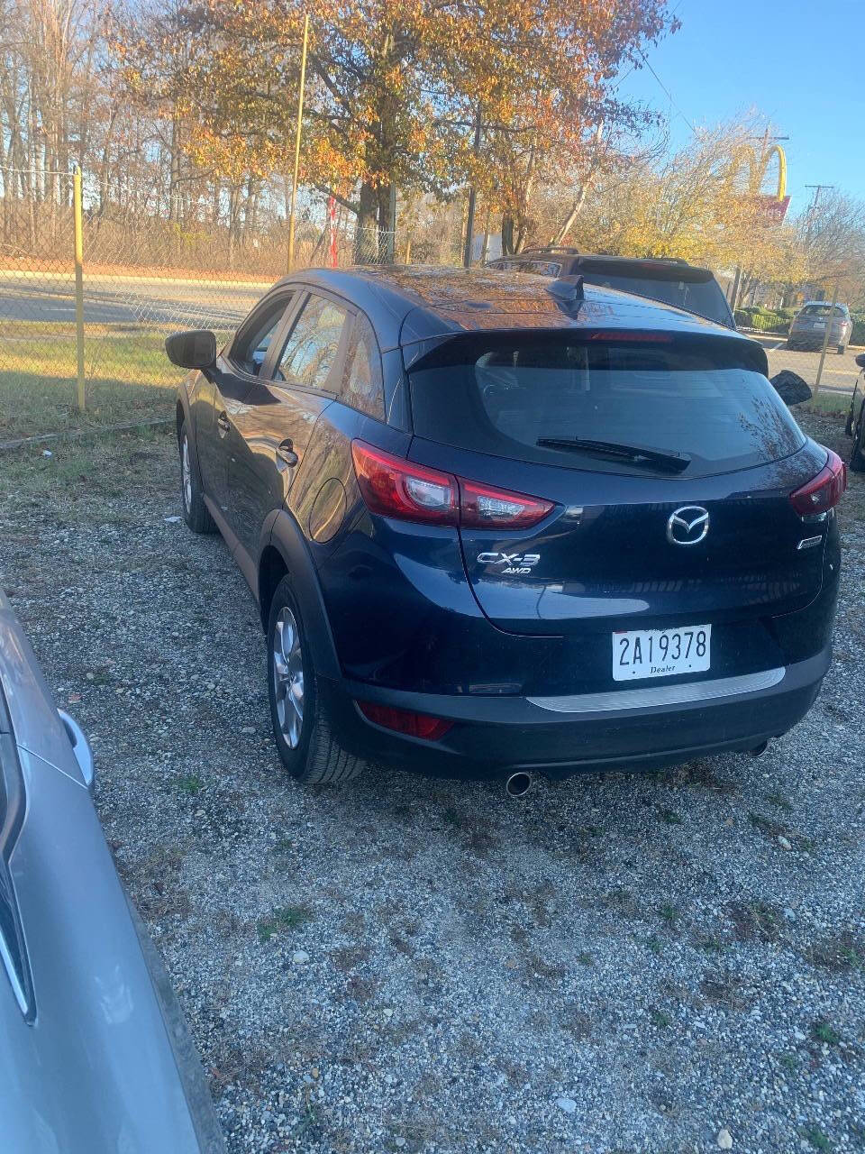 Blue 2019 Mazda CX-3 Sport AWD Sport 4dr Crossover 2