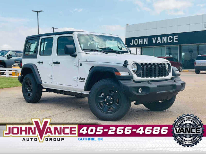 2024 Jeep Wrangler for sale at Vance Fleet Services in Guthrie OK