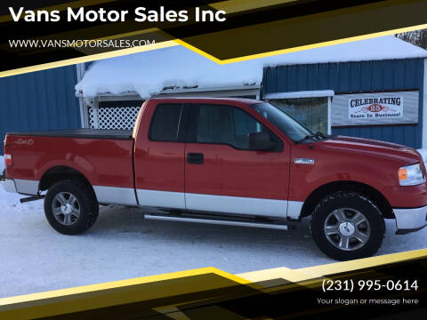 2006 Ford F-150 for sale at Vans Motor Sales Inc in Traverse City MI