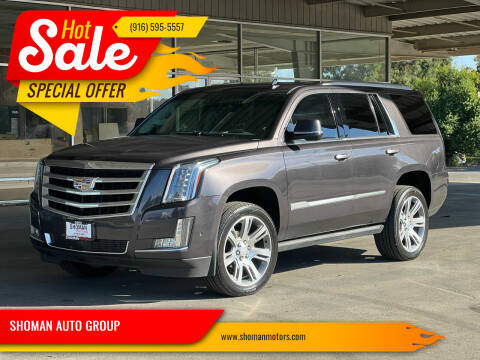 2017 Cadillac Escalade for sale at SHOMAN AUTO GROUP in Davis CA