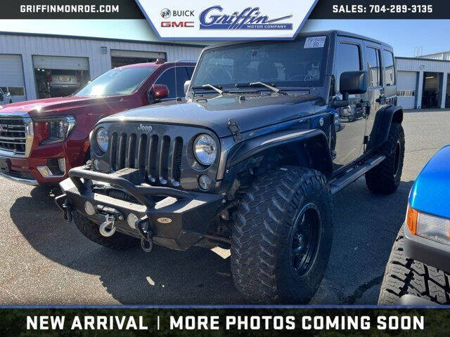 2018 Jeep Wrangler JK Unlimited for sale at Griffin Buick GMC in Monroe NC