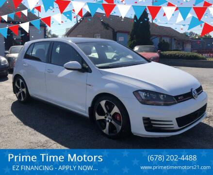 2017 Volkswagen Golf GTI for sale at Prime Time Motors in Marietta GA