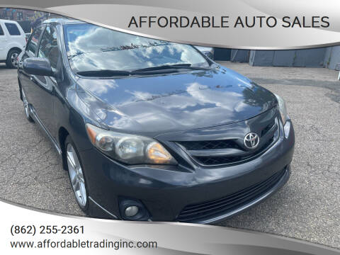 2013 Toyota Corolla for sale at Affordable Auto Sales in Irvington NJ