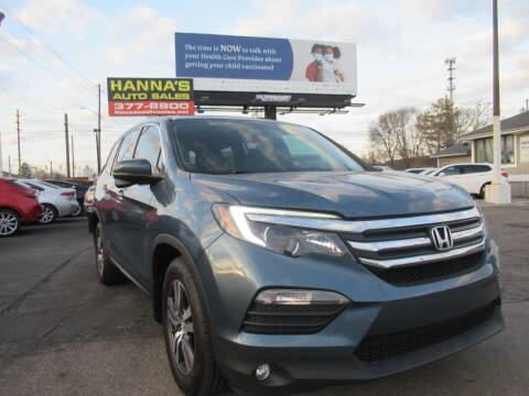 2016 Honda Pilot for sale at Hanna's Auto Sales in Indianapolis IN