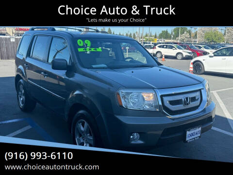 2009 Honda Pilot for sale at Choice Auto & Truck in Sacramento CA