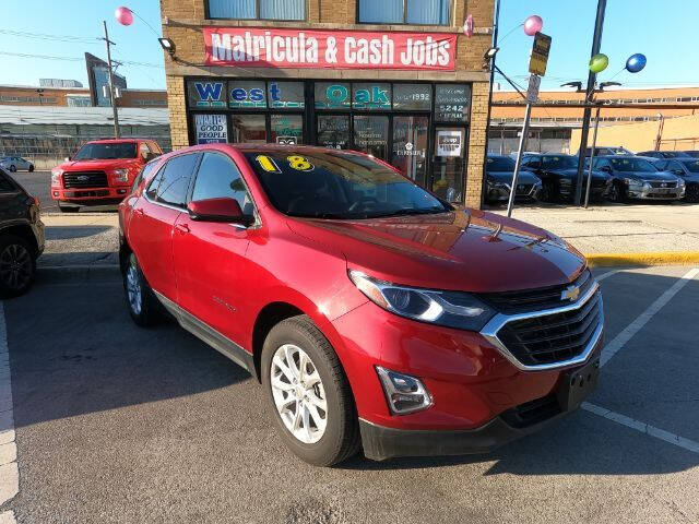 2018 Chevrolet Equinox for sale at West Oak in Chicago IL