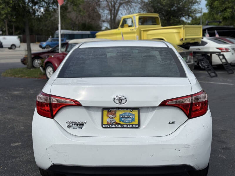 2018 Toyota Corolla LE