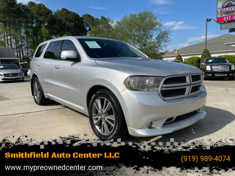 2013 Dodge Durango for sale at Smithfield Auto Center LLC in Smithfield NC