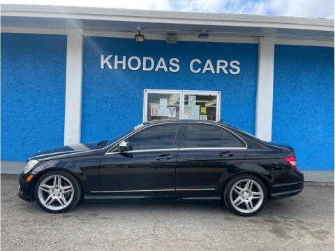 2009 Mercedes-Benz C-Class for sale at Khodas Cars in Gilroy CA