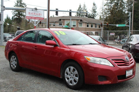 2010 Toyota Camry for sale at Sarabi Auto Sale in Puyallup WA
