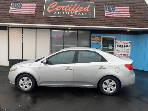 2013 Kia Forte for sale at Certified Auto Sales, Inc in Lorain OH