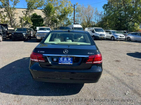 2016 Mercedes-Benz E-Class E 350 4MATIC