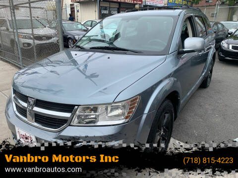 2010 Dodge Journey for sale at Vanbro Motors Inc in Staten Island NY