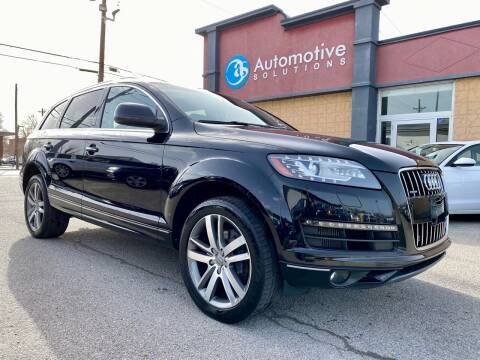 2014 Audi Q7 for sale at Automotive Solutions in Louisville KY