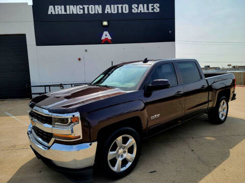 2016 Chevrolet Silverado 1500 for sale at ARLINGTON AUTO SALES in Grand Prairie TX