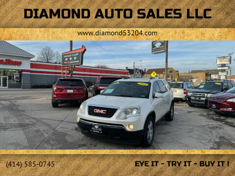 2012 GMC Acadia for sale at DIAMOND AUTO SALES LLC in Milwaukee WI