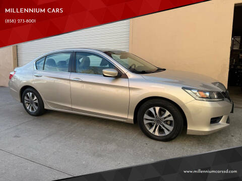 2015 Honda Accord for sale at MILLENNIUM CARS in San Diego CA