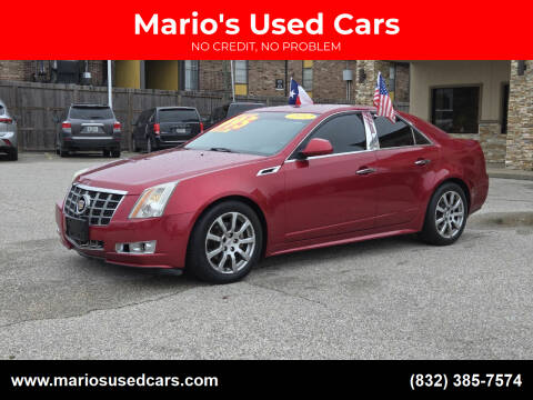 2012 Cadillac CTS for sale at Mario's Used Cars - Pasadena Location in Pasadena TX