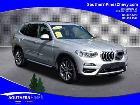 2018 BMW X3 for sale at PHIL SMITH AUTOMOTIVE GROUP - SOUTHERN PINES GM in Southern Pines NC